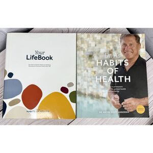 Lot of 2 Optavia Dr A's Habits of Health & Your Life Books